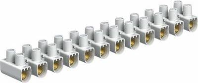obo-bettermann system conex. IJF. Fatningsliste 78/CE secciónador/seccionable 16 mm2 polypropylen hvid