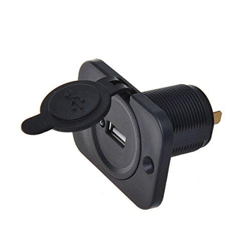 IWH 19004 USB indbygget stik 12/24 volt 2100 mAh