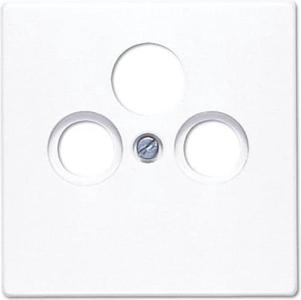 Forgreningsboks til parabol Jung LS 990 SAT WW Cover LS 990, LS design, LS plus Alpine hvid