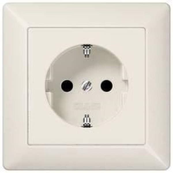 SCHUKO uttag Jung AS1520N 1-vägsinsats Vit
