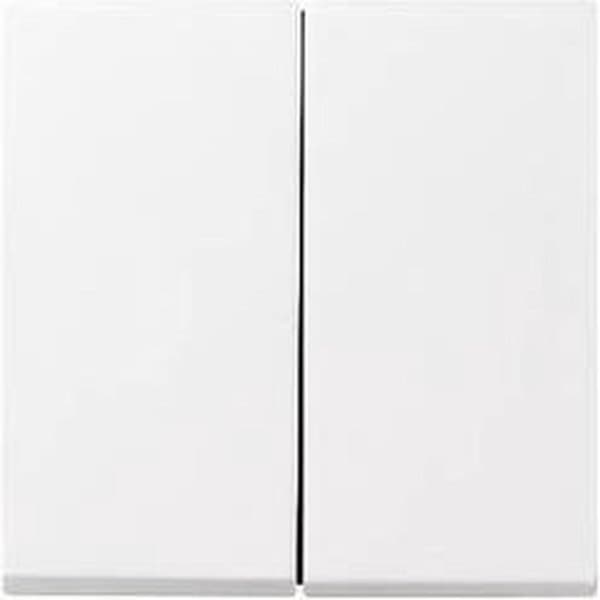 Serieomkopplare GIRA System 55, Standard 55, E2, Event, Event Clear, Event Opaque, Esprit, ClassiX Cover Rent vit blank 029503
