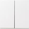 Miniatyrbild 1 av 3: Serieomkopplare GIRA System 55, Standard 55, E2, Event, Event Clear, Event Opaque, Esprit, ClassiX Cover Rent vit blank 029503