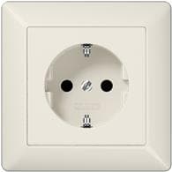 UNG SOM 1520 KI. Sokkeltype: CEE 7/3. Farve på produkt: Elfenben, Materiale: Duroplast. Indgangsspænding: 250 V, strøm (maks.): 16 A (AS1520KI)