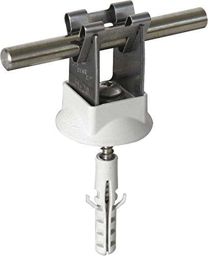 Dehn+Söhne johdinpidike StSt 207 109 f. Rd 8mm K 20mm johdinpidike ukkossuojaukseen 4013364085800