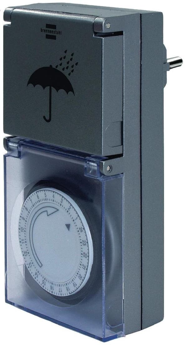 Brennenstuhl 1506460 MZ 44 IP 44 | Mekanisk timer 230 V