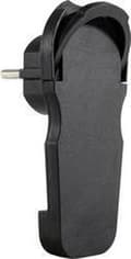 Miniatyrbillede 3 af 3: REV 0018260500 Fladt stik med beskyttelsesjord 230 V Sort IP20