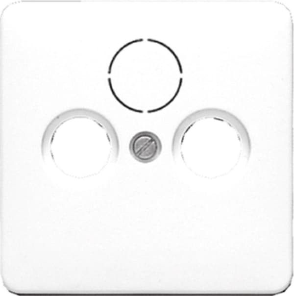 Jung 561SAT cover 1-vejs Cover Creme-hvid