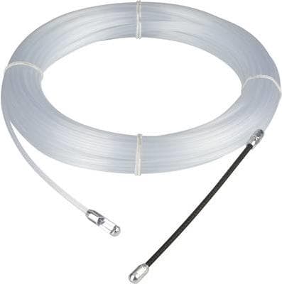 REV 0579502555 PVC indtræksspiral, kabelindtrækshjælp, 15m, gennemsigtig
