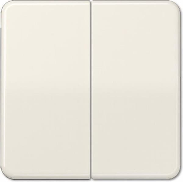 Serieafbryder, Serienøgle Jung CD595 2-vejs Cover Cremehvid