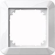 Merten 389119 1M stel, 1x, polar hvid blank, 1x 1