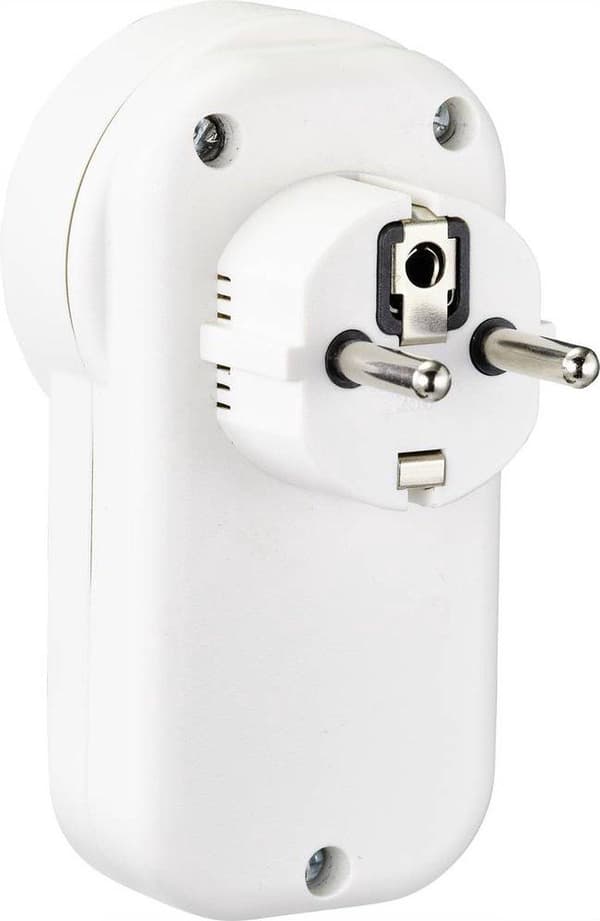 Sygonix SY-4755856 Väggkontakt Med USB Vit