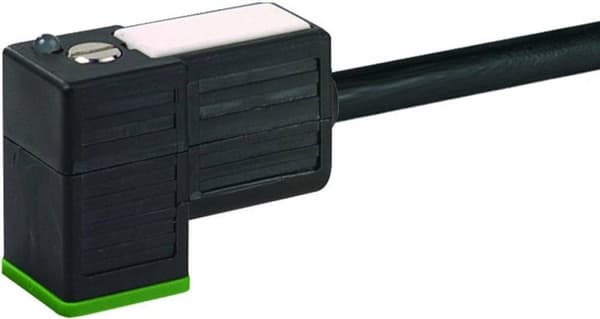 Murr Elektronik 7000-80021-6160500 Ventilstik med støbt kabel Sort Indhold: 1 stk.