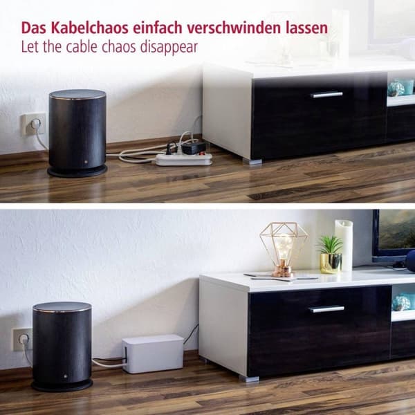 Hama Opbevaringsboks Stikkontakt Mini - Hvid