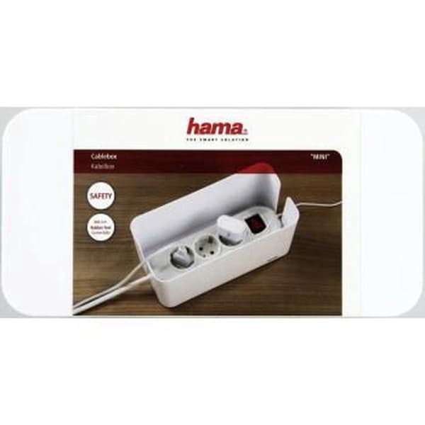 Hama Opbevaringsboks Stikkontakt Mini - Hvid