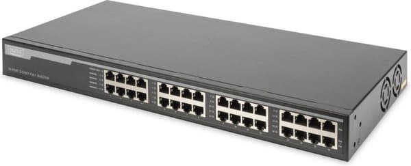 Digitus DN-95116 PoE-injektor 1 GBit/s IEEE 802.3af (12.95 W), IEEE 802.3at (25.5 W) Grå