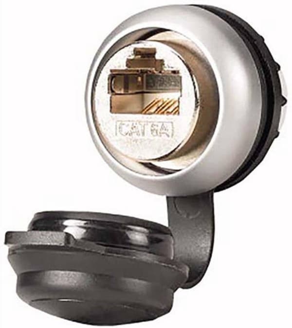 Eaton M22-RJ45-CAT6A RMQ Titan-paneeliliitin EP-400122 RJ45, kotelo 1 kpl