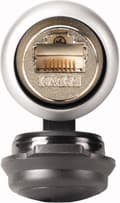 Pikkukuva 1 / 3: Eaton M22-RJ45-CAT6A RMQ Titan-paneeliliitin EP-400122 RJ45, kotelo 1 kpl
