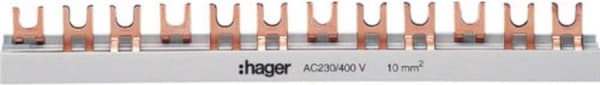Hager KDN363B Faseskinne
