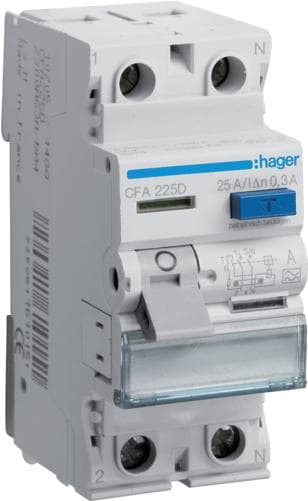 Hager CFA225D afbryder 2 (CFA225D)