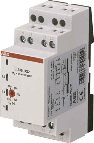 ABB overvågningsrelæ E236-US2 E236-US2 (2CDE165010R2001)