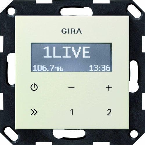 GIRA UP radio 228401 RDS eller højttalersystem 55 cw (228401)