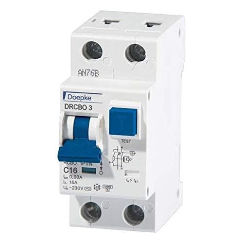 DOEPKE DRCBO 3 C16/0.0 DRCBO3C16/0.03/1N-A FI/LS kombination / RCBO DRCBO3C16/0.03/1N-A (9932124)
