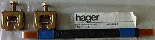 Hager PE/N connector bl CU tape flexible N75B (N75B)