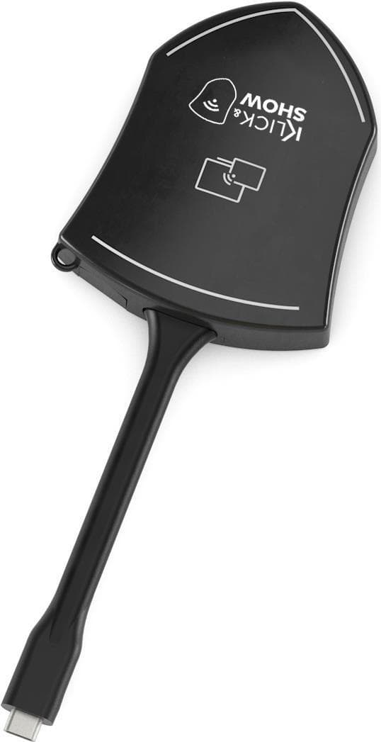 Kindermann KLICK & SHOW TOUCH-UC-sändare - Enkel USB-C-sändare för att förlänga KLICK & SHOW K-40 - Sändarmodul - Svart - 1 st (s) - Kindermann - Kind