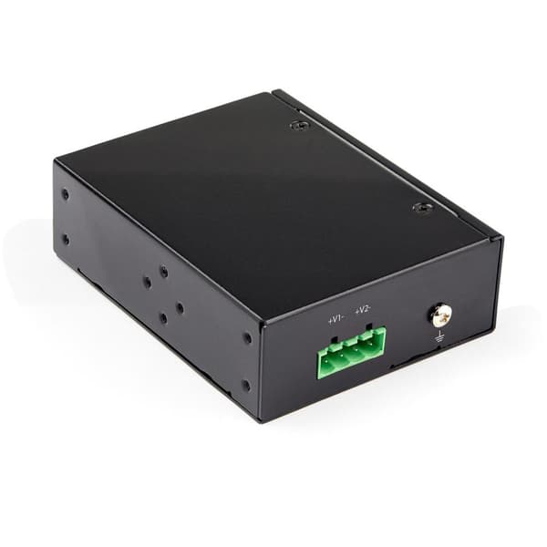 StarTech.com Industrial Gigabit PoE Splitter 90W High Speed Power over Ethernet PoE+++ Splitter 12-48V DC Splitter 802.3bt LAN/RJ45 Ultra PoE till DC