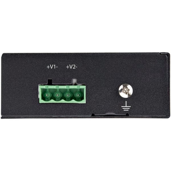 StarTech.com Industrial Gigabit PoE Splitter 90W High Speed Power over Ethernet PoE+++ Splitter 12-48V DC Splitter 802.3bt LAN/RJ45 Ultra PoE till DC