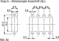 Miniatyrbild 2 av 2: 3M 37104-2206-000 FL Zwakstroomverbinder Flexibel: 0,3-0,56 mm² Massiv: 0,3-0,56 mm² Antal Polen: 4 1 stuk(s) Grijs