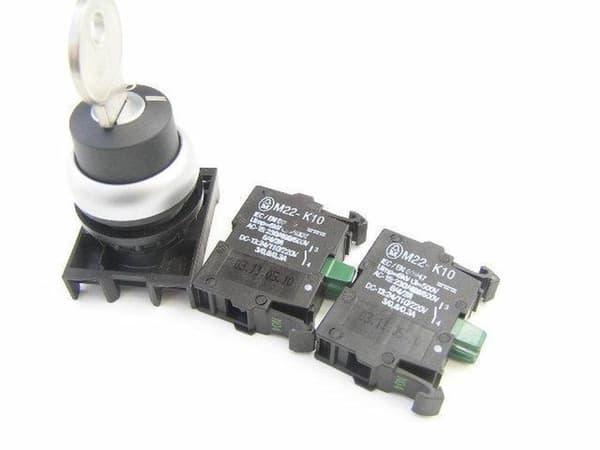 Eaton Electric GmbH Nøgleknap 3 positioner M22-WRS3-MS3 (111774)