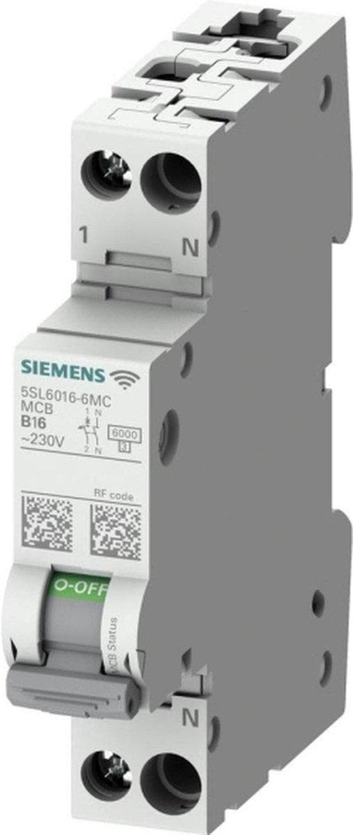 Siemens 5SL60166MC 5SL6016-6MC Strömbrytare 2-polig 16 A