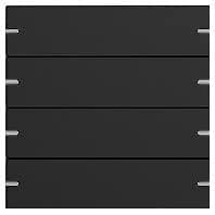Gira vippesæt 4-vejs knapsensor.4 TS4 sort 5024905 (5024905)