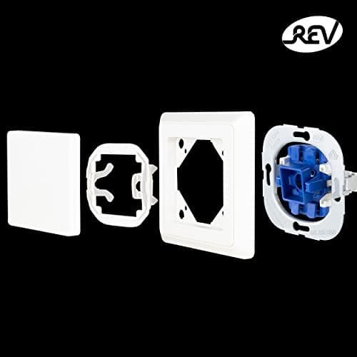 REV indsats beskyttende kontaktstikkontakt PrimaLuxe hvid 0510042992 (0510042992)
