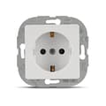 Miniatyrbillede 6 af 6: REV indsats beskyttende kontaktstikkontakt PrimaLuxe hvid 0510042992 (0510042992)