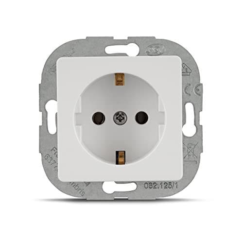 REV indsats beskyttende kontaktstikkontakt PrimaLuxe hvid 0510042992 (0510042992)