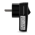 Miniatyrbillede 4 af 6: REV 0512102555 Sikkerhedsstik plast med afbryder 250 V sort IP20 (0512102555)