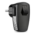 Miniatyrbillede 2 af 6: REV 0512102555 Sikkerhedsstik plast med afbryder 250 V sort IP20 (0512102555)