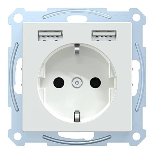 MEG2366-0325 Schuko fatning (MEG2366-0325)