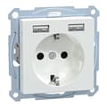 Miniatyrbillede 1 af 6: MEG2366-0325 Schuko fatning (MEG2366-0325)