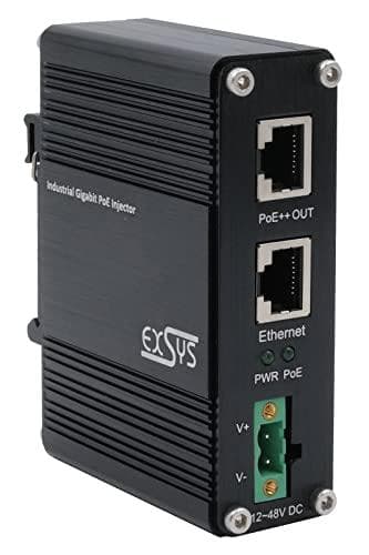 PoE++ Gigabit-injektor 95W DC-indgang +12V til +48V (EX-60315)