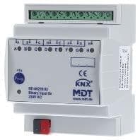 MDT BE-08230.02 binær indgang 8 gange 4TE REG 230VAC (BE-08230.02)