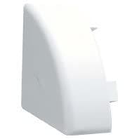 Endestykke, der skjuler EK4004069016ABS til EK 40x40mm trafik hvid (EK4004069016)
