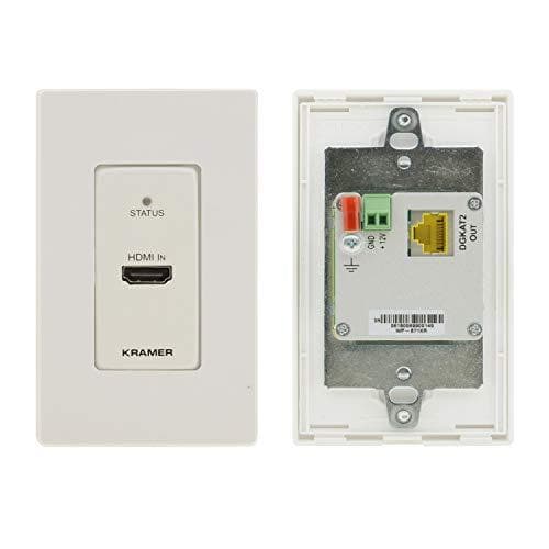 Kramer WU-2AA - Vægpladeindsats - USB X 2 - Sort