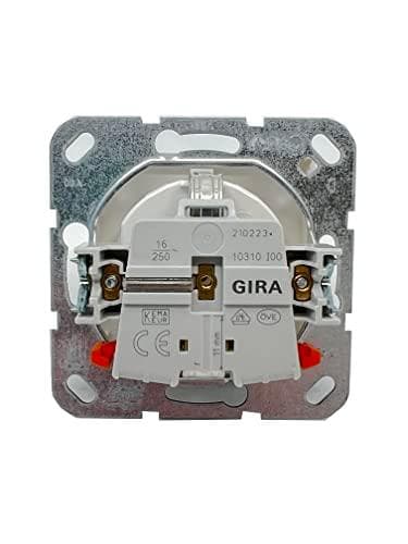 GIRA 418827 SCHUKO System 55 ren hvid m (418827)