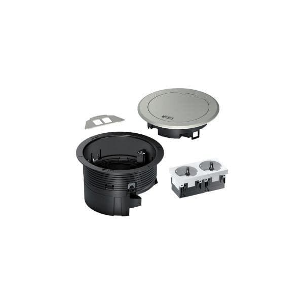 HAGER BSR02D01 Installationsboks R02, 2xSCHUKO Keystone (BSR02D01)