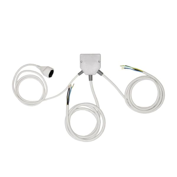 Hama 00111999 kabeldelare eller kombinatorkabeldelare grå (00111999)