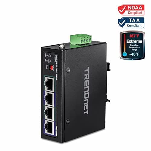 TRENDnet TI-IG290 - Power Injector (asennettavissa DIN-kiskoon) - 2,5 G, teollisuus - 95 wattia - Lähtöliittimet: 2