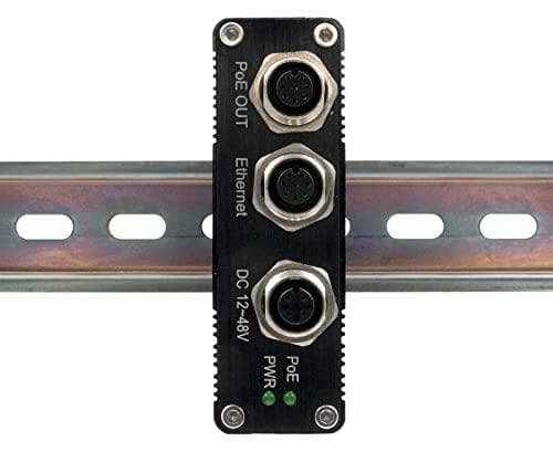 PoE+ Gigabit-injektor 60W DC-ingång +12V till +48V (EX-60316)